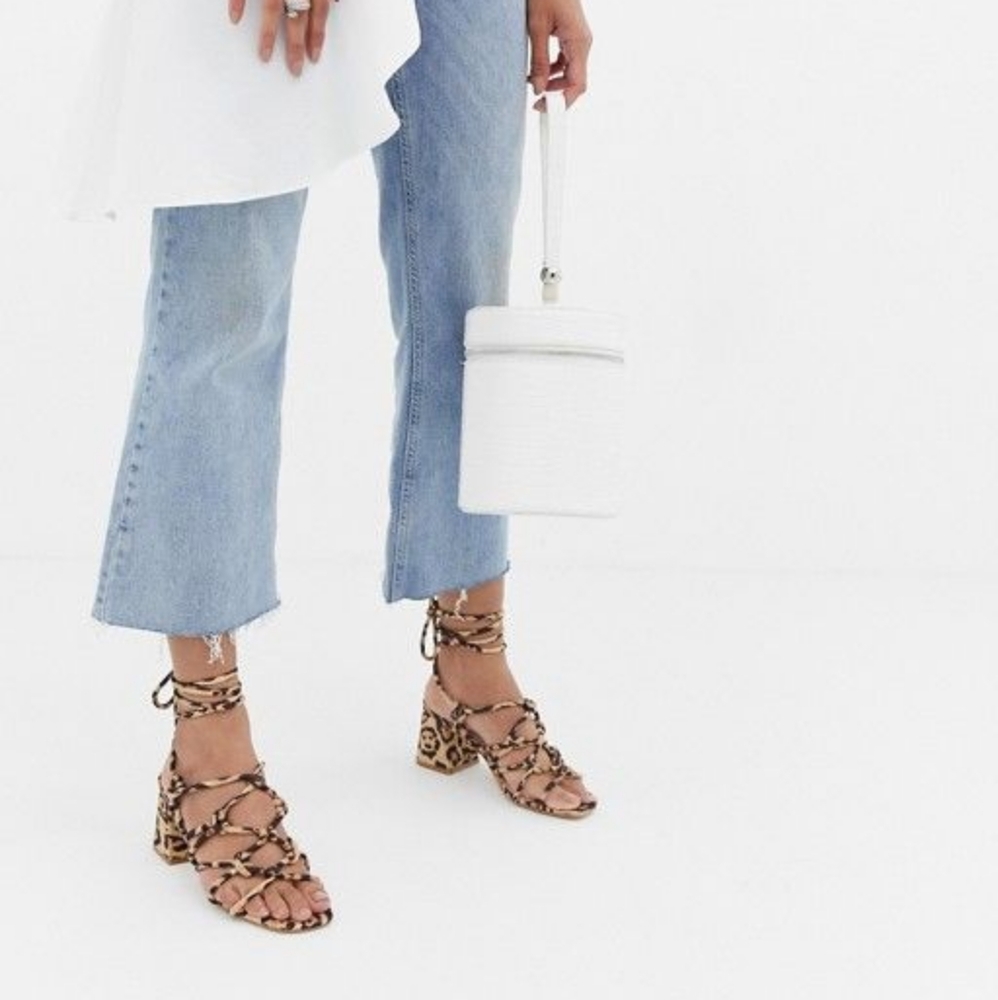 Leopard sandals **NEW**